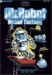 Box cover for Mr. Robot and His Robot Factory on the Commodore 64.