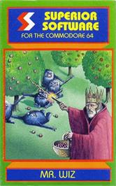Box cover for Mr. Wiz! on the Commodore 64.