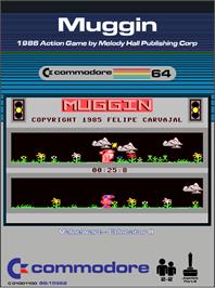 Box cover for Muggin on the Commodore 64.