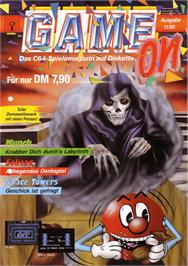 Box cover for Munch on the Commodore 64.