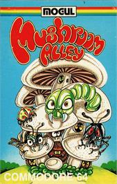 Box cover for Mushroom Alley on the Commodore 64.