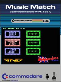 Box cover for Music Match on the Commodore 64.