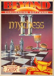 Box cover for Mychess 2 on the Commodore 64.