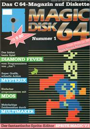 Box cover for Mysterix on the Commodore 64.