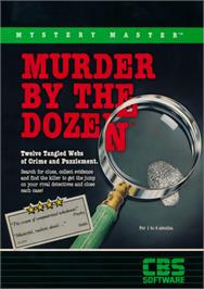 Box cover for Mystery Master: Murder by the Dozen on the Commodore 64.