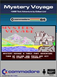 Box cover for Mystery Voyage on the Commodore 64.