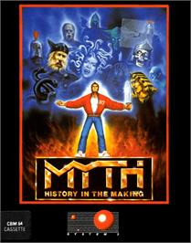 Box cover for Myth - History in the Making on the Commodore 64.