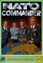 Box cover for NATO Commander on the Commodore 64.