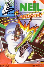 Box cover for NEIL Android on the Commodore 64.
