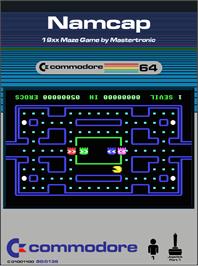 Box cover for Namcap on the Commodore 64.