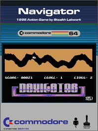 Box cover for Navigator (Stealth Labwork) on the Commodore 64.