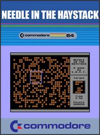 Box cover for Needle In The Haystack on the Commodore 64.