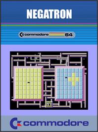 Box cover for Negatron on the Commodore 64.