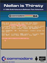Box cover for Nellan Is Thirsty on the Commodore 64.