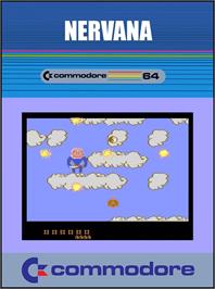 Box cover for Nervana on the Commodore 64.