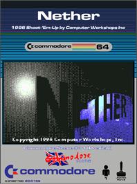 Box cover for Nether on the Commodore 64.