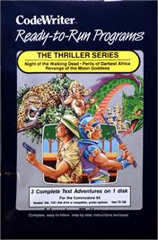 Box cover for Night Of The Walking Dead on the Commodore 64.