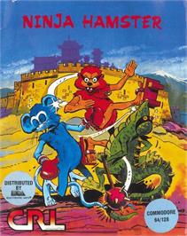 Box cover for Ninja Hamster on the Commodore 64.