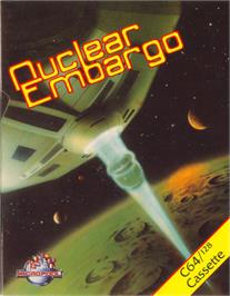 Box cover for Nuclear Embargo on the Commodore 64.