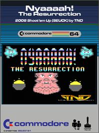 Box cover for Nyaaaah! - The Resurrection on the Commodore 64.