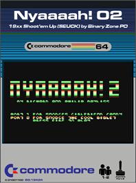 Box cover for Nyaaaah! 02 on the Commodore 64.