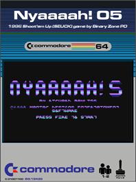Box cover for Nyaaaah! 05 on the Commodore 64.