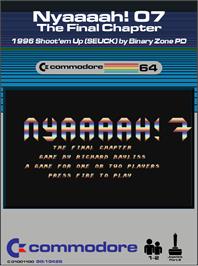 Box cover for Nyaaaah! 07 - The Final Chapter on the Commodore 64.