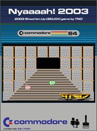 Box cover for Nyaaaah! 2003 on the Commodore 64.