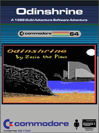 Box cover for Odinshrine on the Commodore 64.