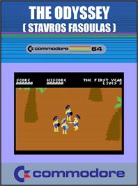 Box cover for Odyssey, The (Stavros Fasoulas) on the Commodore 64.