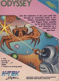 Box cover for Odyssey (K-Tel) on the Commodore 64.