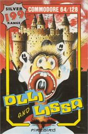 Box cover for Olli & Lissa: The Ghost of Shilmore Castle on the Commodore 64.