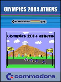 Box cover for Olympics 2004 Athens on the Commodore 64.