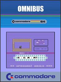 Box cover for Omnibus on the Commodore 64.