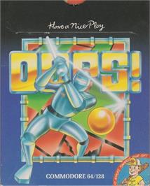 Box cover for Oops (Norwaygames) on the Commodore 64.