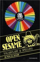 Box cover for Open Sesame on the Commodore 64.