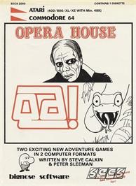 Box cover for Opera House on the Commodore 64.