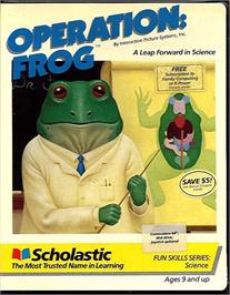 Box cover for Operation - Frog on the Commodore 64.