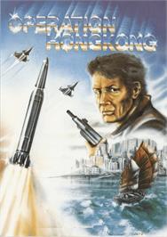 Box cover for Operation Hongkong on the Commodore 64.