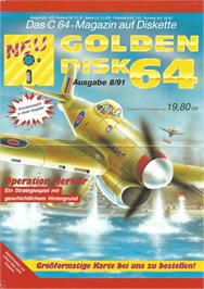 Box cover for Operation Merkur on the Commodore 64.