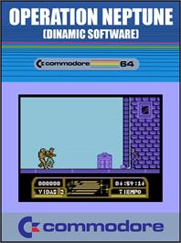 Box cover for Operation Neptune (Infogrames) on the Commodore 64.