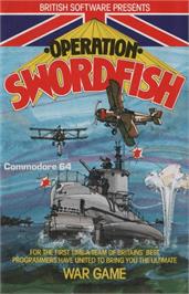 Box cover for Operation Swordfish on the Commodore 64.