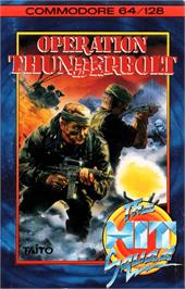 Box cover for Operation Thunderbolt on the Commodore 64.