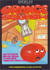 Box cover for Orange Squash on the Commodore 64.
