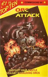 Box cover for Orc Attack on the Commodore 64.