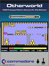 Box cover for Otherworld on the Commodore 64.
