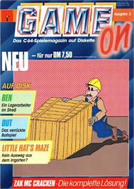 Box cover for Out on the Commodore 64.