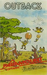 Box cover for Outback on the Commodore 64.