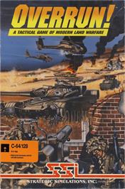 Box cover for Overrun - Europe on the Commodore 64.