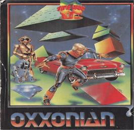 Box cover for Oxxonian on the Commodore 64.